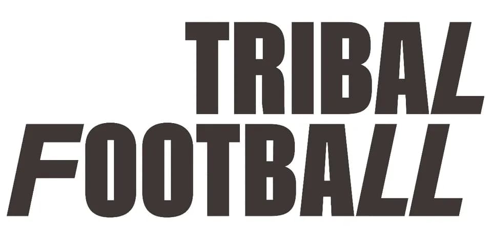 Logotipo de Tribal Football en texto negrita