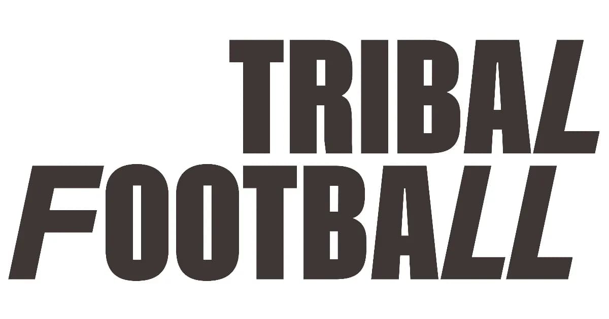 Logotipo de Tribal Football en texto negrita
