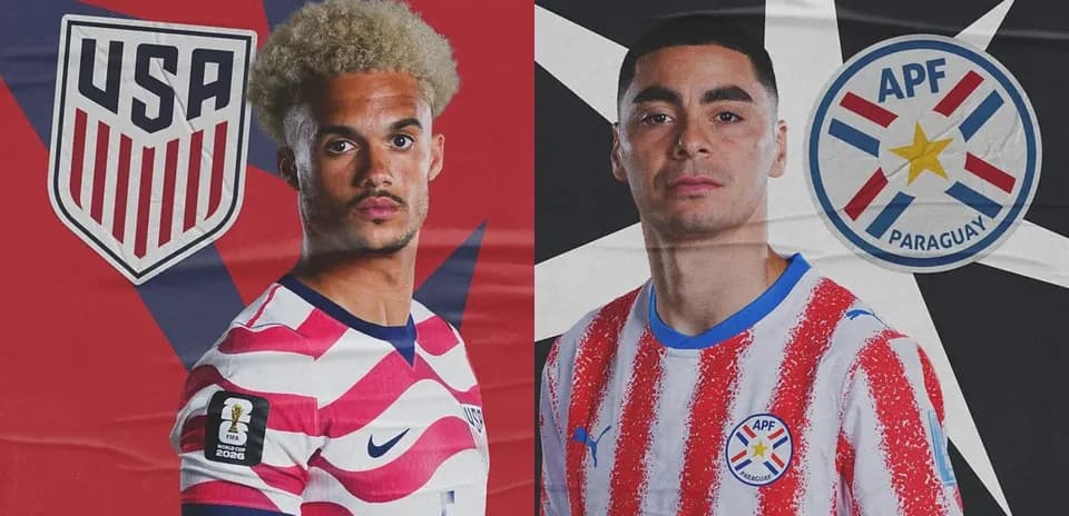 Jugadores de EE.UU. y Paraguay para el Mundial 2026