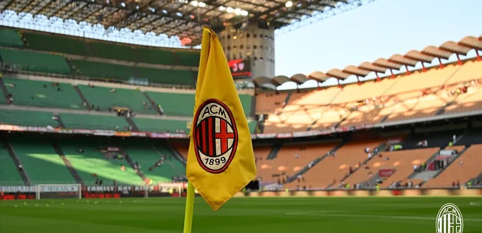 Esquina del campo en San Siro