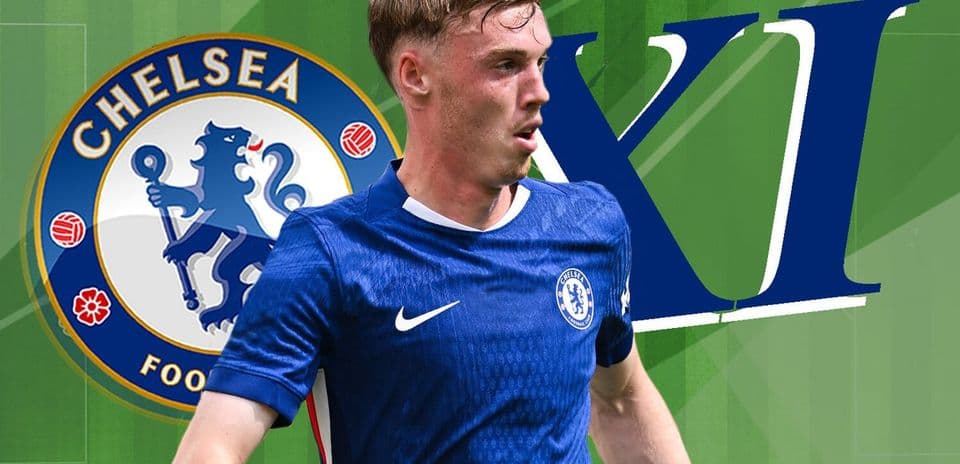 Jugador de Chelsea corriendo en el campo de fútbol