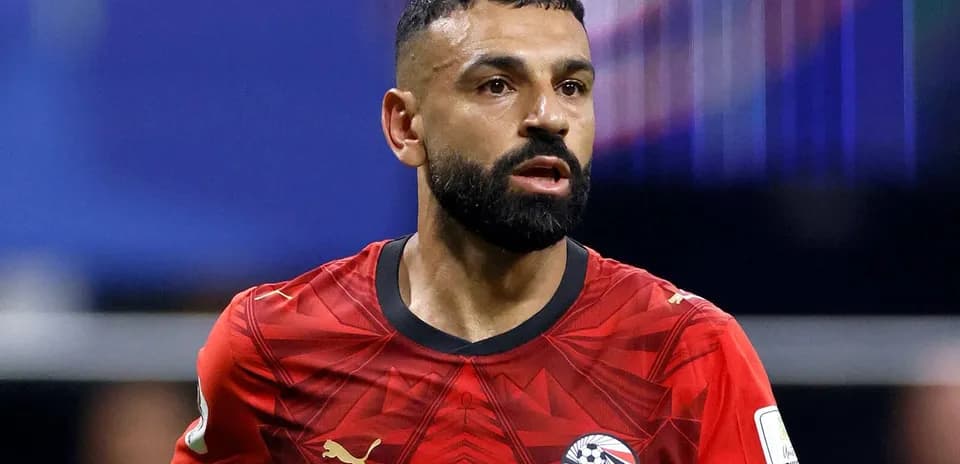 Jugador egipcio en acción durante un partido
