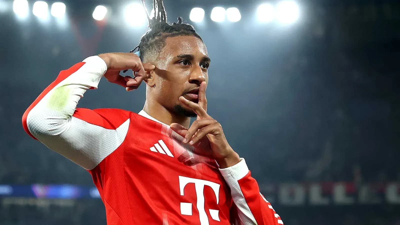 Jugador de Bayern Múnich celebrando un gol