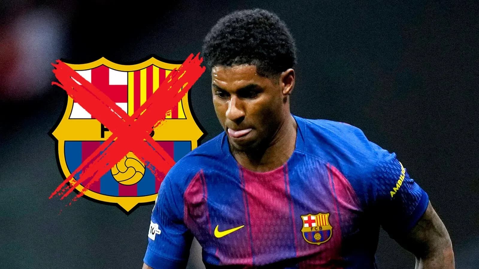 Jugador con camiseta del FC Barcelona en acción