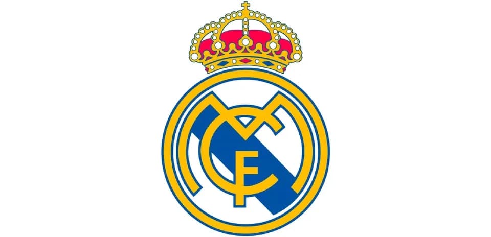 Escudo del Real Madrid con corona
