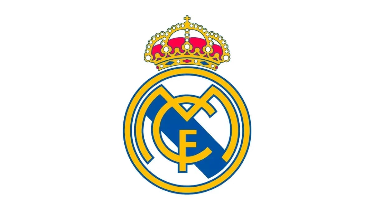 Escudo del Real Madrid con corona