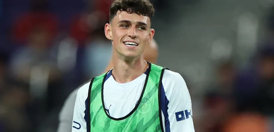 Jugador sonriente en sesión de entrenamiento