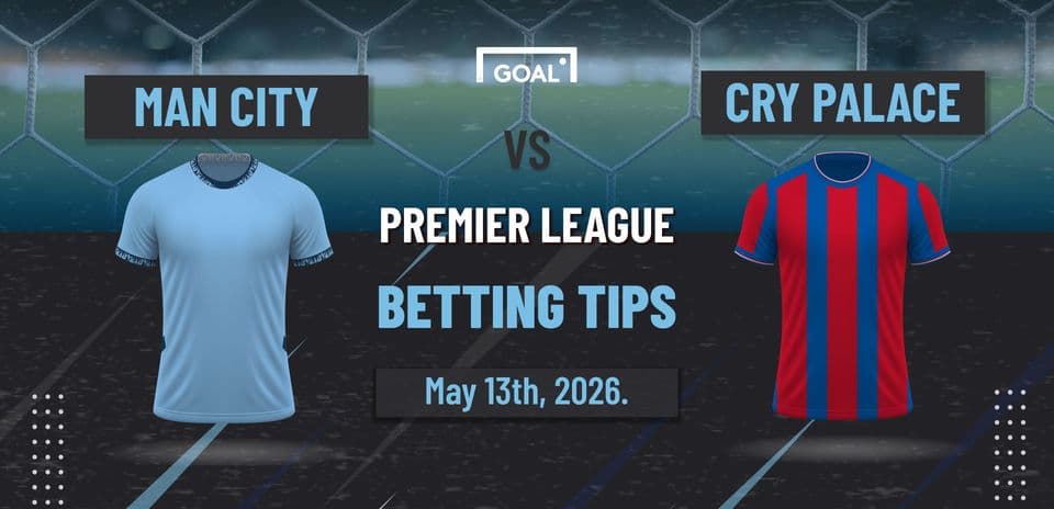 Camisas de Man City y Crystal Palace para el partido