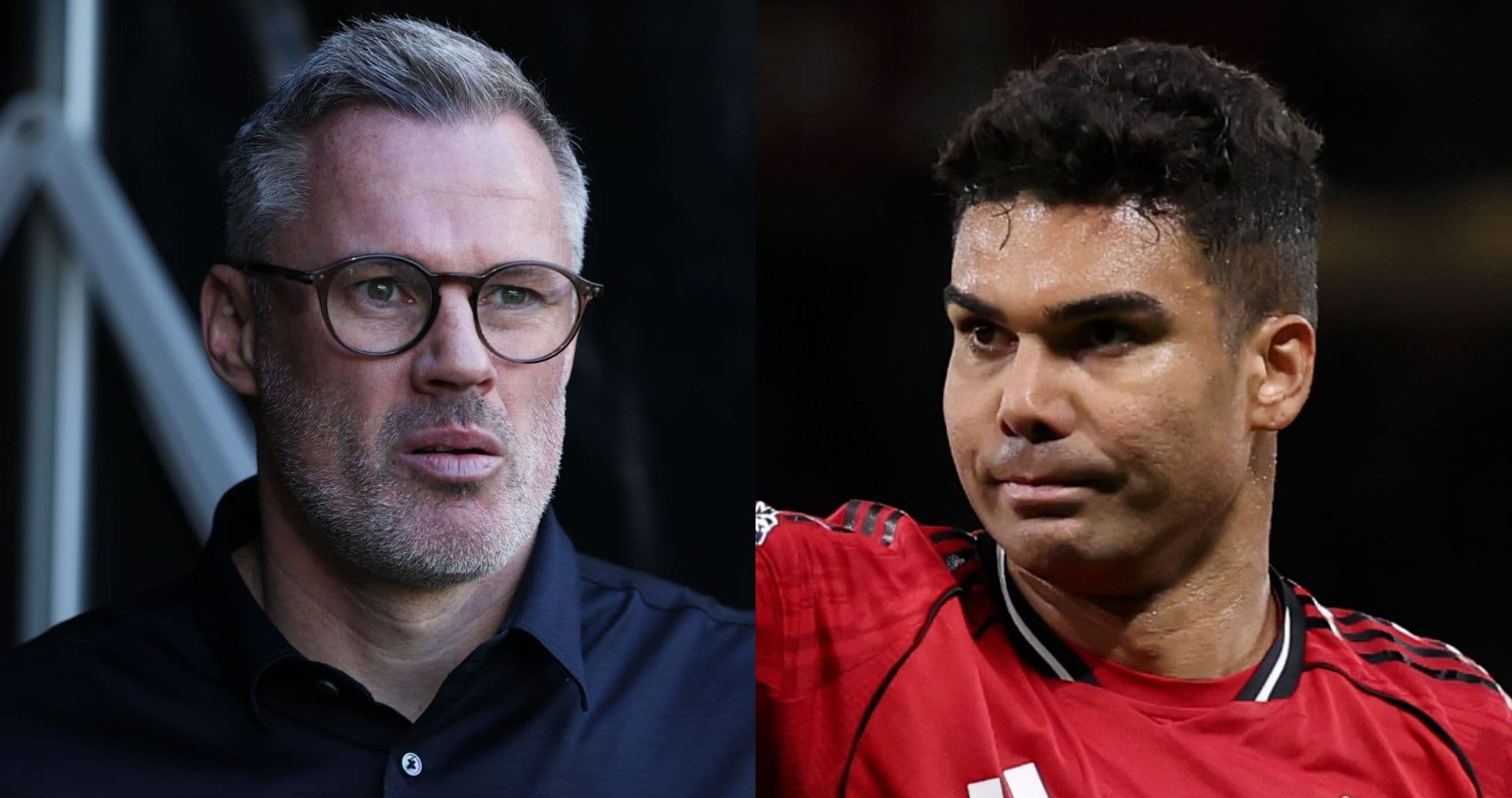 Cara a cara entre dos jugadores de fútbol