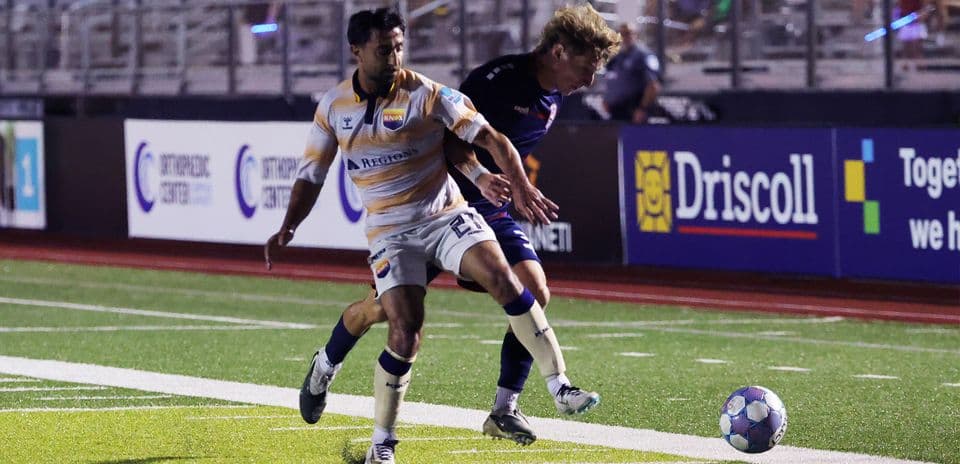 Jugador de Knoxville en acción durante el partido