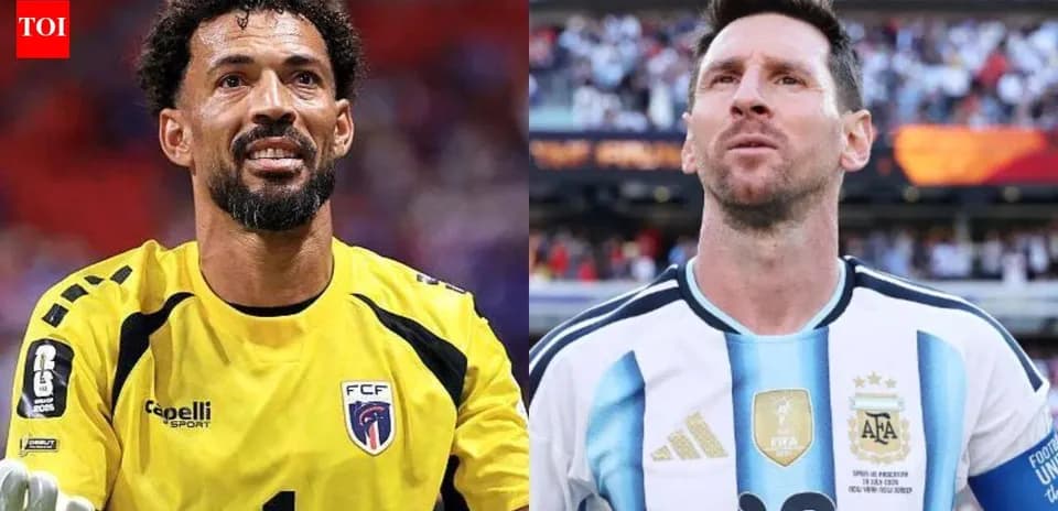 Portero y jugador de Argentina en partido
