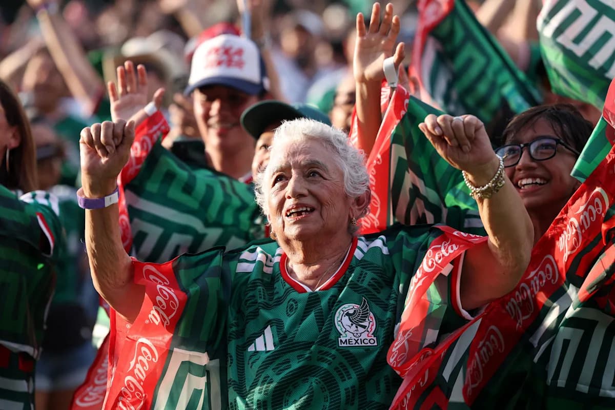 Los aficionados mexicanos dominan la Copa Mundial 2026