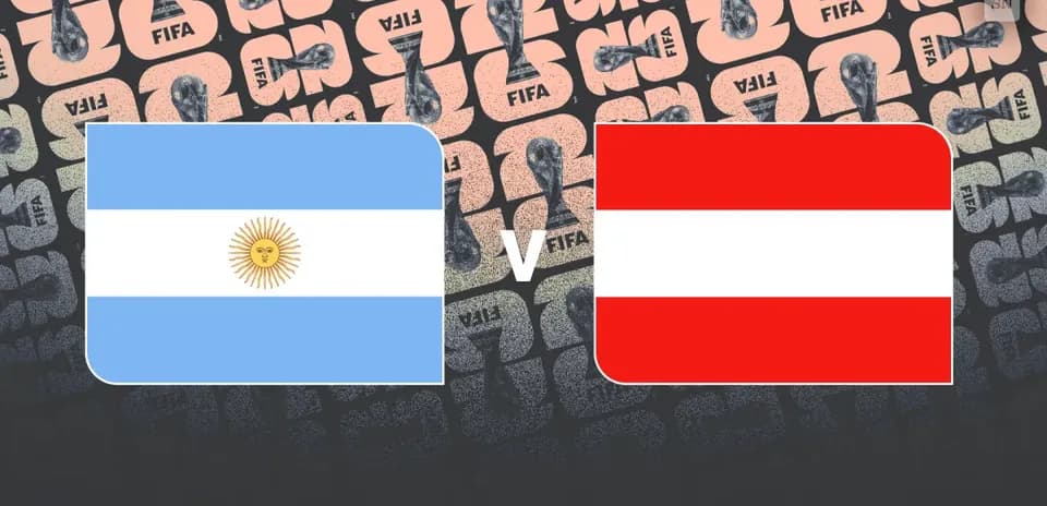 Dónde ver en vivo Argentina vs. Austria: transmisión, canal y horario del partido de la Copa Mundial