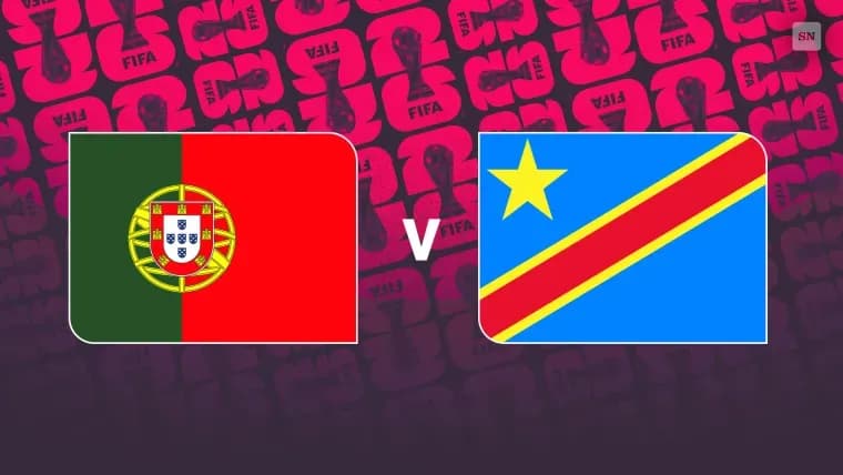 Dónde ver el partido Portugal vs. RD Congo en vivo: TV, streaming y hora de inicio del Grupo K del Mundial