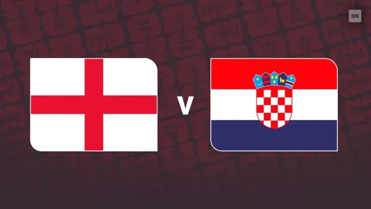 Dónde ver en vivo Inglaterra vs. Croacia: canal, horario y transmisión del partido de la Copa Mundial Grupo L