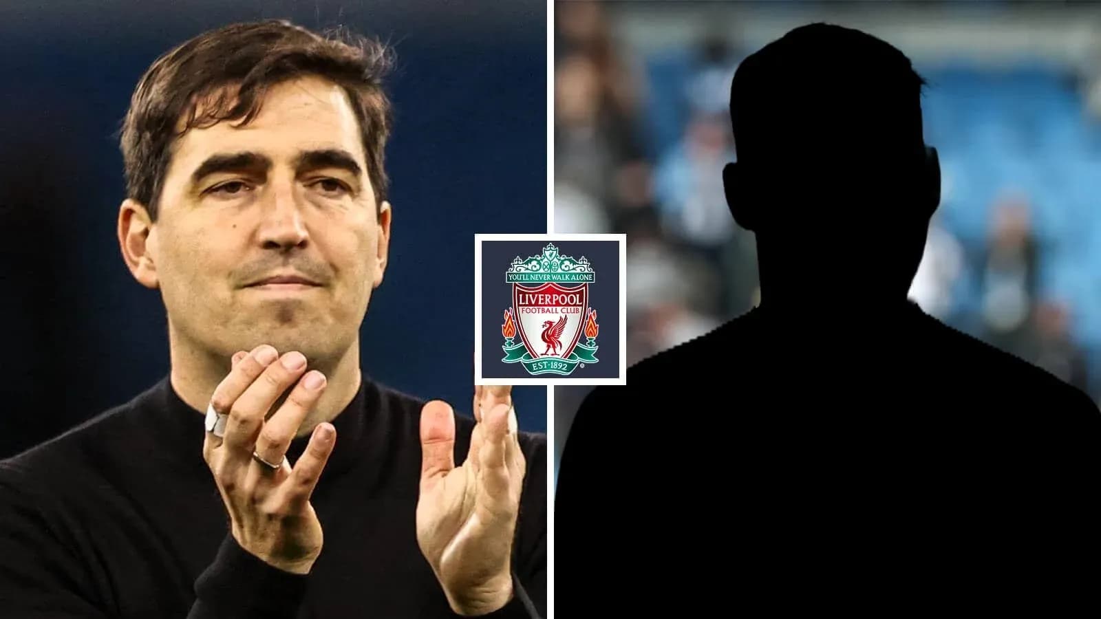 Entrenador aplaudiendo con el logo de Liverpool Entrenador aplaudiendo con el logo de Liverpool