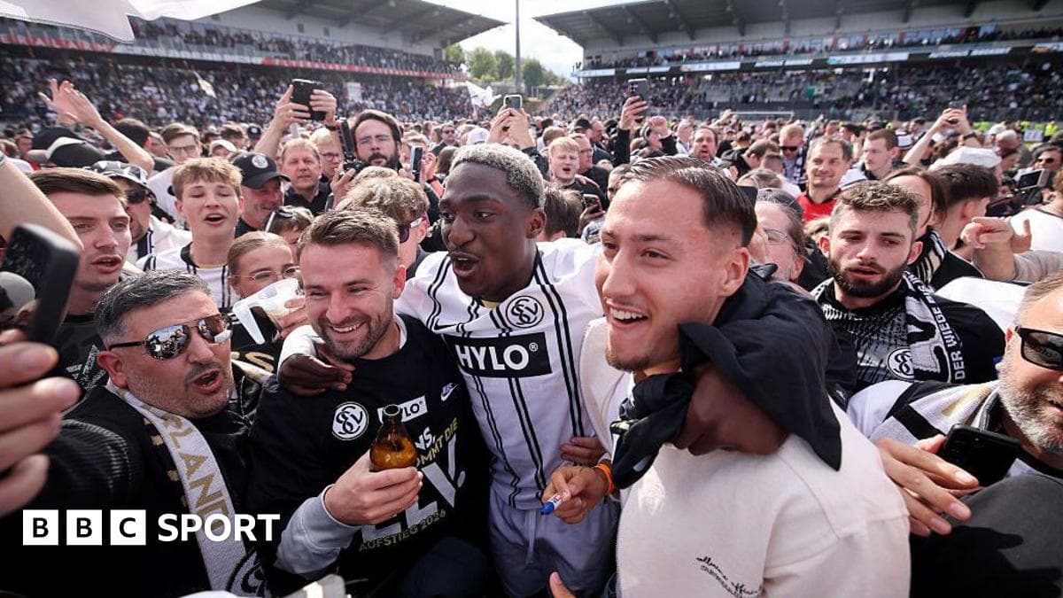 Agroup celebrating together after a football match Agroup celebrating together after a football match