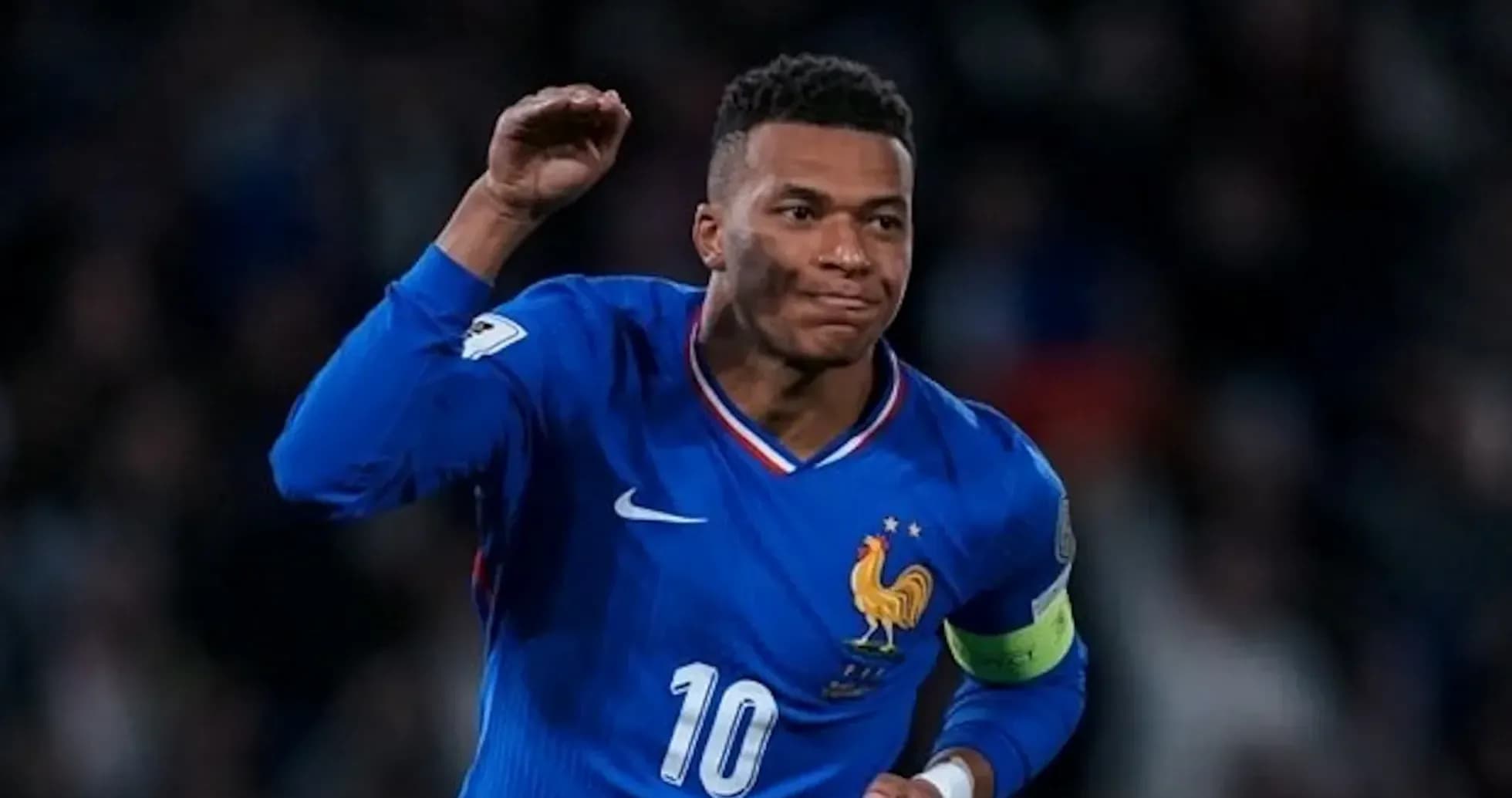 Kylian Mbappé celebrando un gol con Francia Kylian Mbappé celebrando un gol con Francia