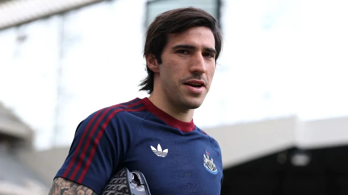 Jugador de Newcastle United en el estadio Jugador de Newcastle United en el estadio