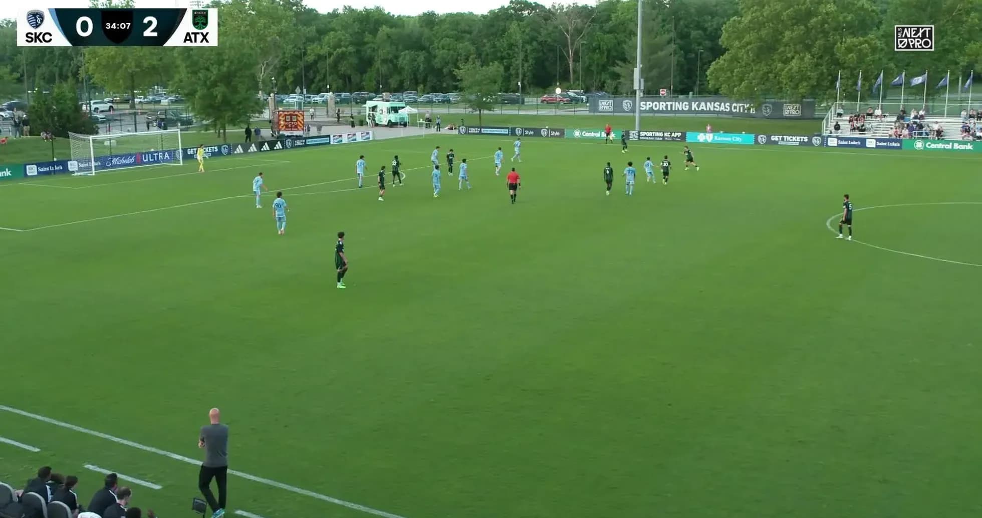 Partido entre Austin II y Sporting KC II Partido entre Austin II y Sporting KC II