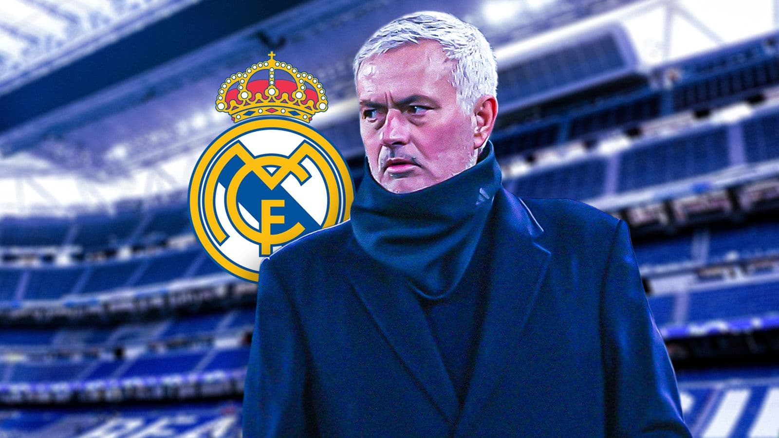 José Mourinho en el estadio del Real Madrid José Mourinho en el estadio del Real Madrid