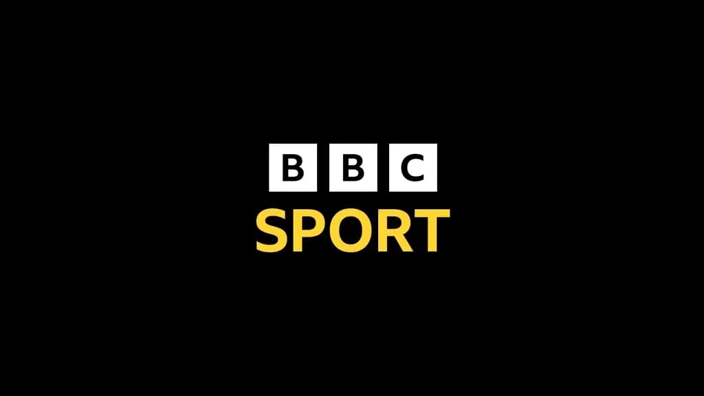 Logo de BBC Sport en fondo negro Logo de BBC Sport en fondo negro