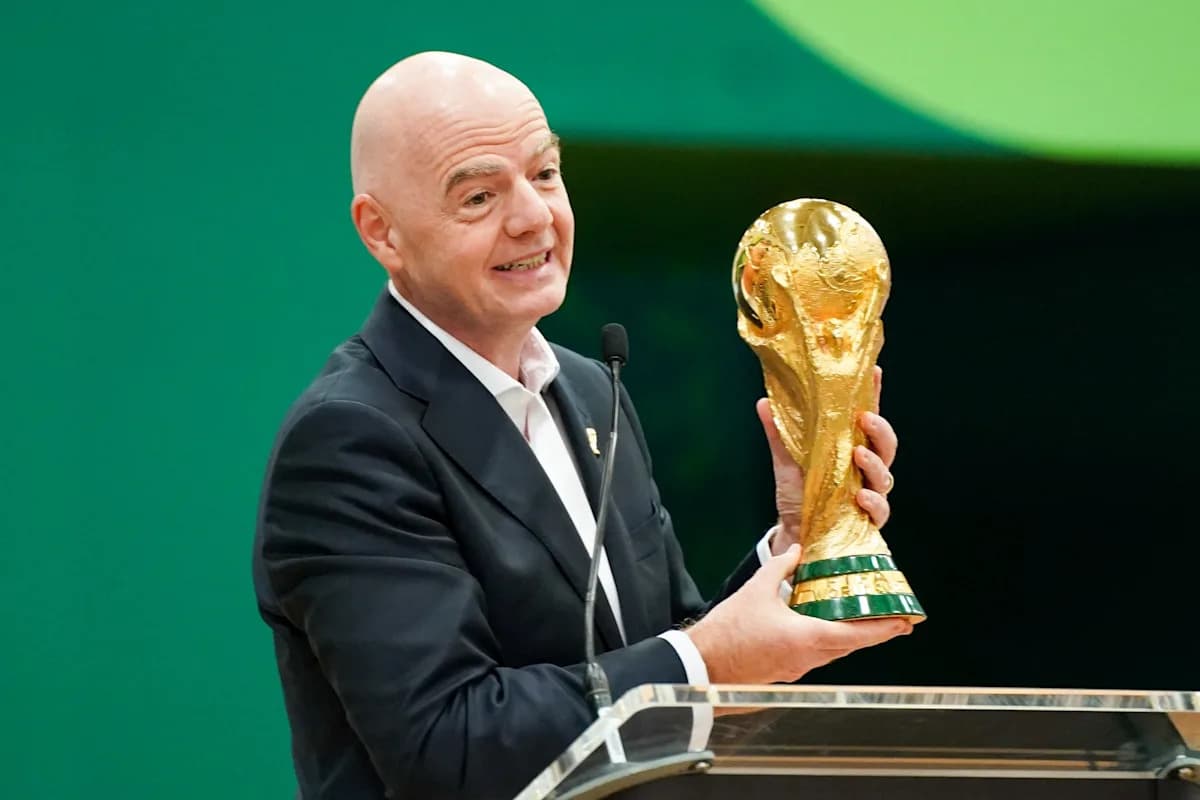 La Copa Mundial podría ampliarse a 64 equipos, afirma el presidente de la FIFA Gianni Infantino La Copa Mundial podría ampliarse a 64 equipos, afirma el presidente de la FIFA Gianni Infantino