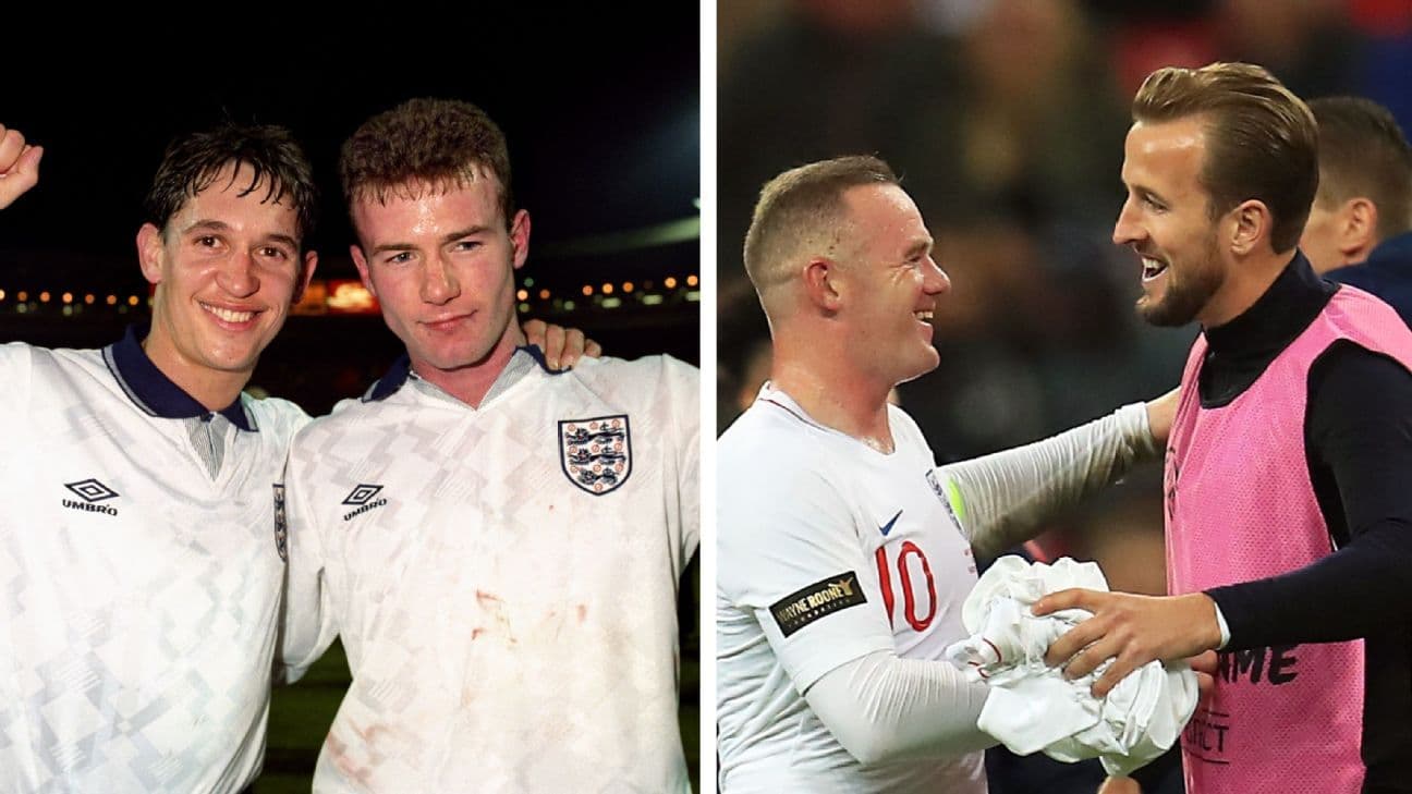 ¿Se acerca el fin de la era de los delanteros estrella en Inglaterra tras Lineker y Kane? ¿Se acerca el fin de la era de los delanteros estrella en Inglaterra tras Lineker y Kane?